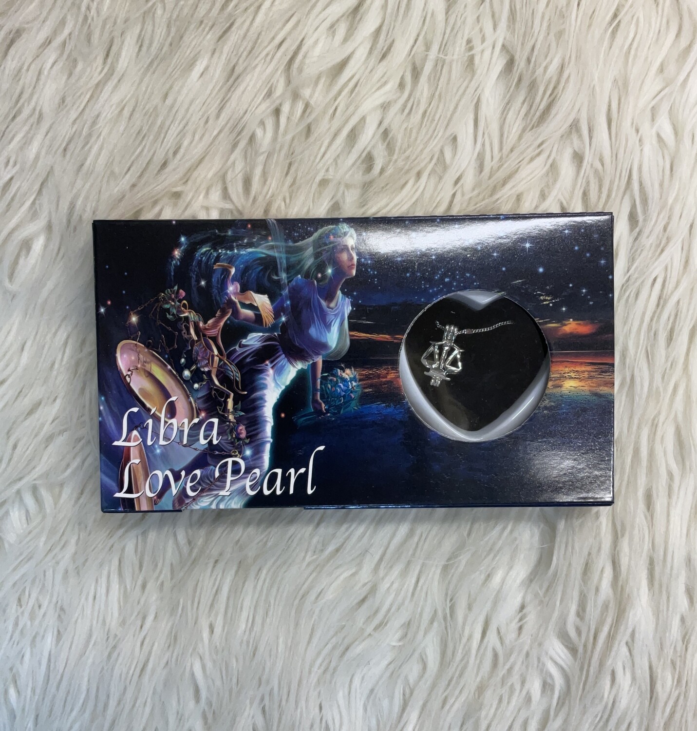 LIBRA LOVE PEARL NECKLACE