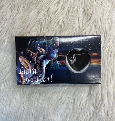 LIBRA LOVE PEARL NECKLACE