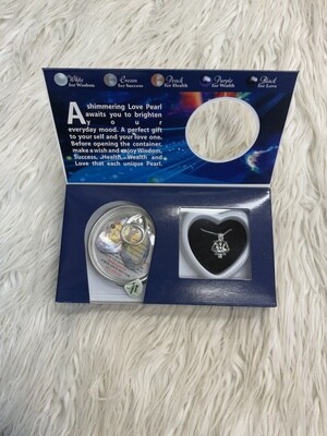 LIBRA LOVE PEARL NECKLACE