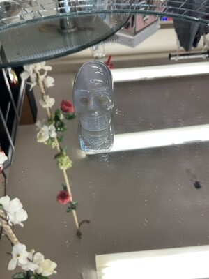 SMOKEY QUARTZ SKULL