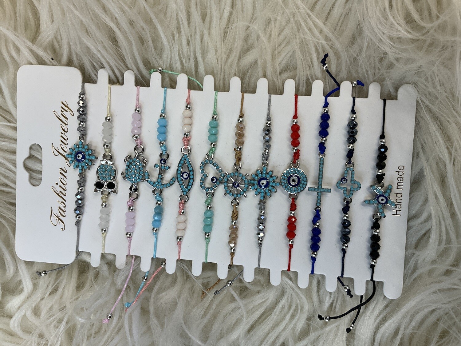 EVIL EYE BEAD BRACELET