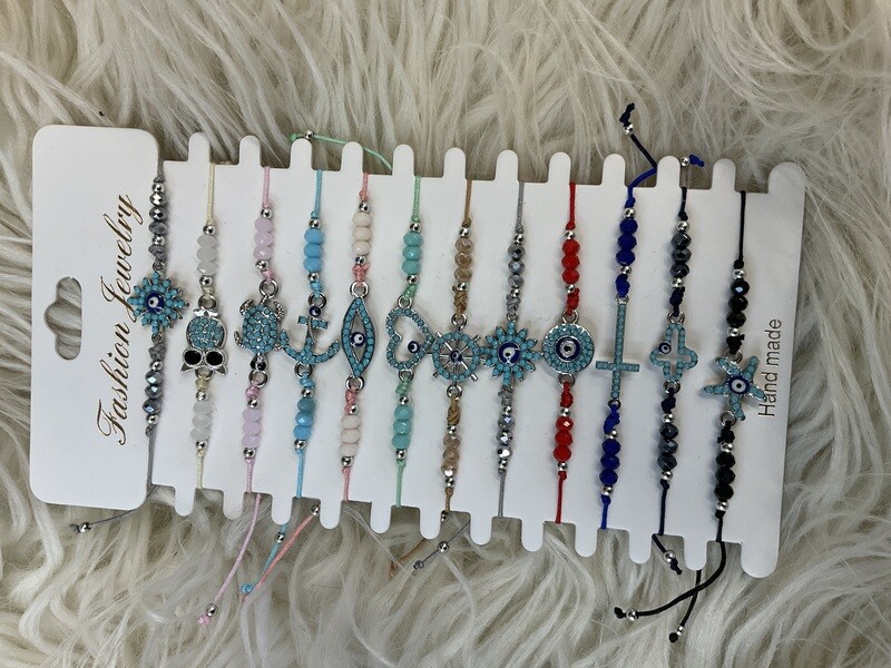 EVIL EYE BEAD BRACELET