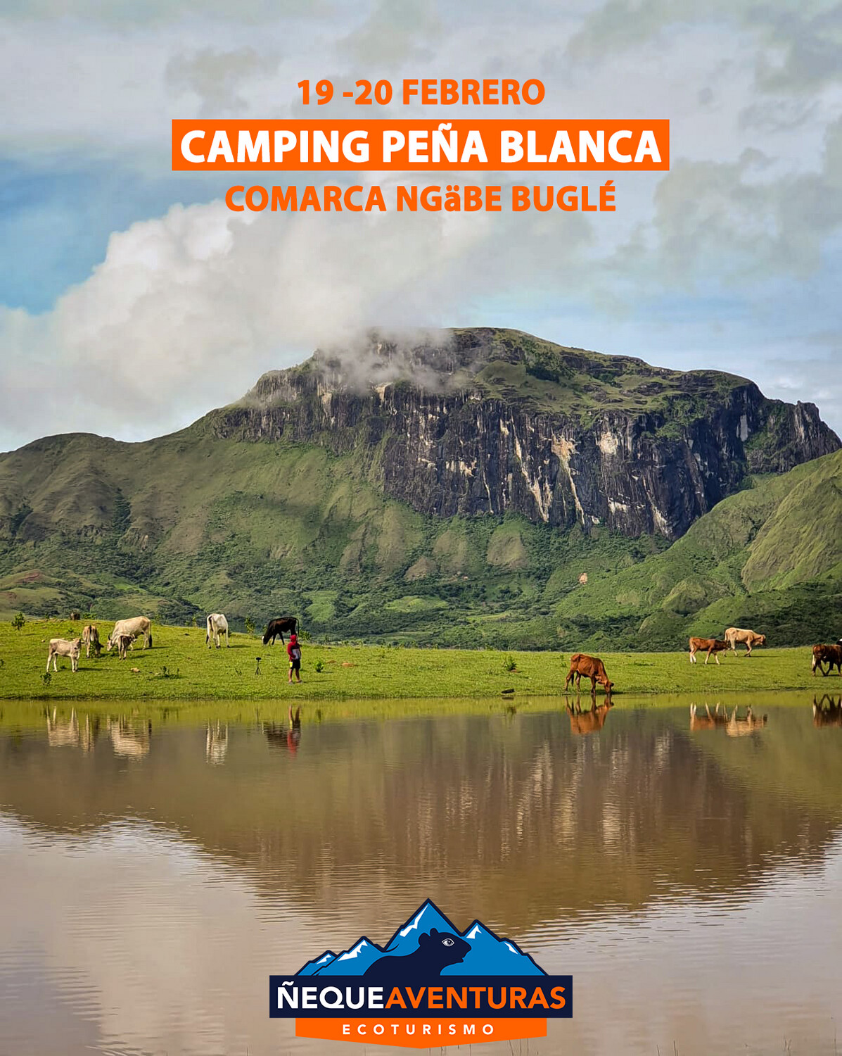 FIN DE SEMANA DE CAMPING  - PEÑA BLANCA MONTAÑA SAGRADA Y CASCADA (DESDE PANAMA  GRUPAL COMPARTIDO))