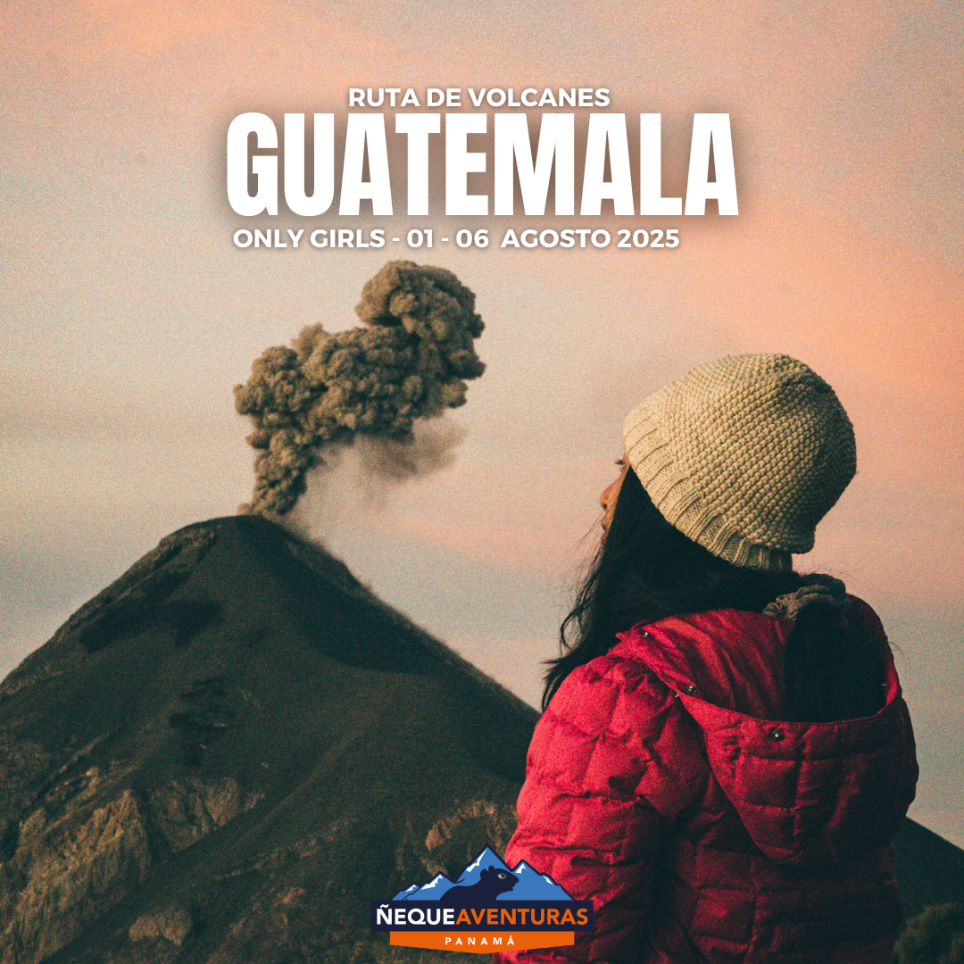 Tour de Guatemala Ruta de Volcanes Only Girls 1 al 6 agosto Del 2025 (GRUPAL)