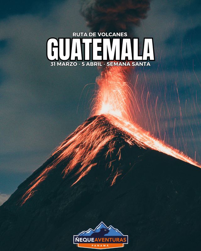 Tour de Guatemala en Semana Santa: Ruta de Volcanes, Cultura y Aventuras 31 marzo a 5 Abril 2026) (GRUPAL)