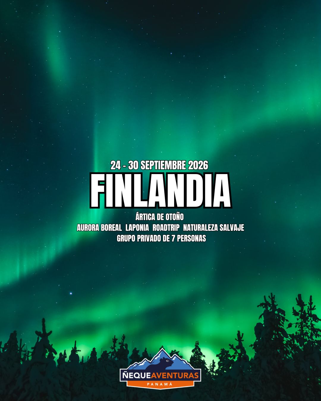 TOUR FINLANDIA ÁRTICA DE OTOÑO 🍂