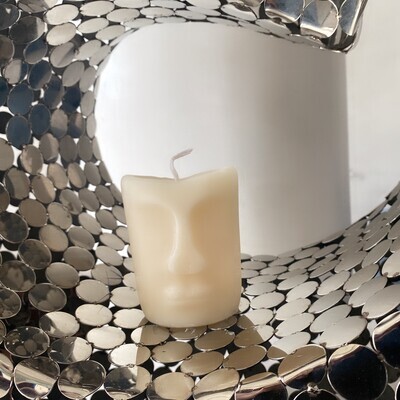 Mayan Face Home Deco Candle