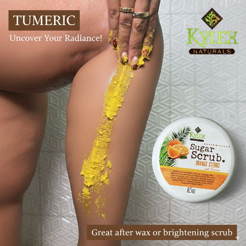 Kylex Body Scrubs Exfoliate for cell turnover.