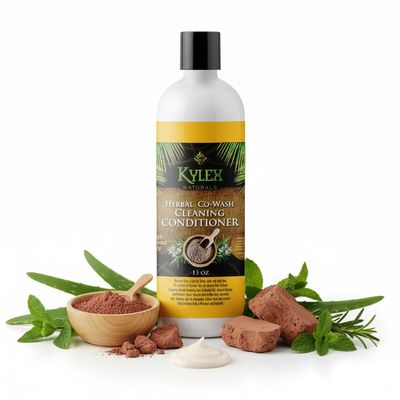 Herbal Co- Wash + Rhassoul Clay