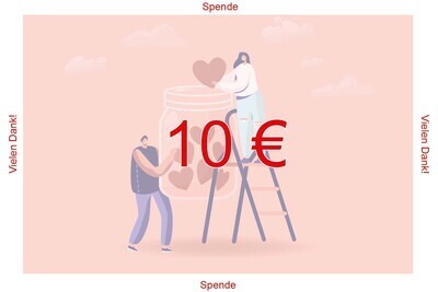 Spende über 10 Euro