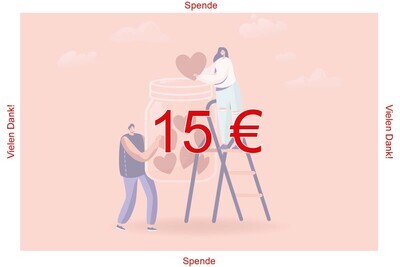 Spende über 15 Euro