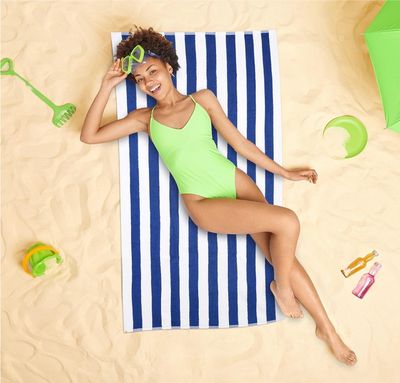 Плажен пешкир Американо Stripe 100×200