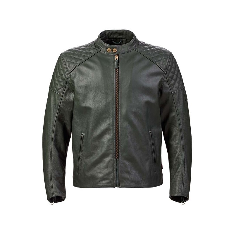 Triumph Braddan Racing Green Motorcycle Jacket