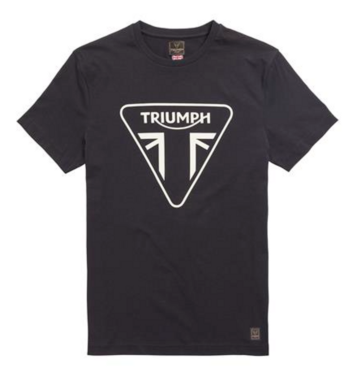 Triumph Helston Black Tee