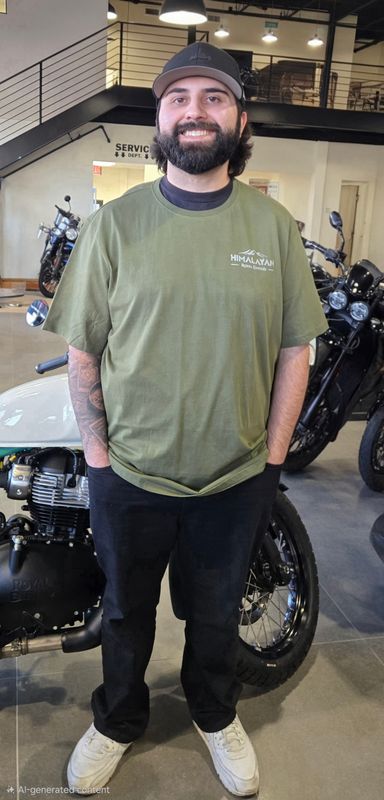 HIMALAYAN CLASSIC OLIVE TEE