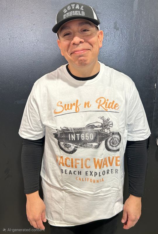 SURF &amp; RIDE TEE