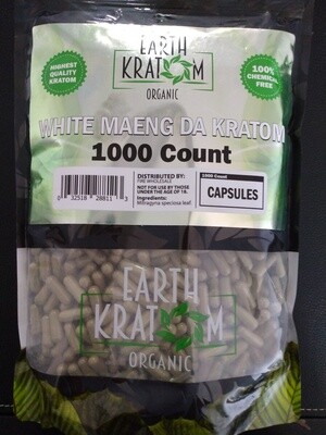 White Maeng Da Kratom 1000 capsules