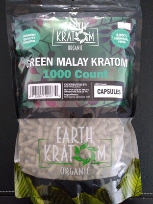 Green Malay Kratom 1000 capsules