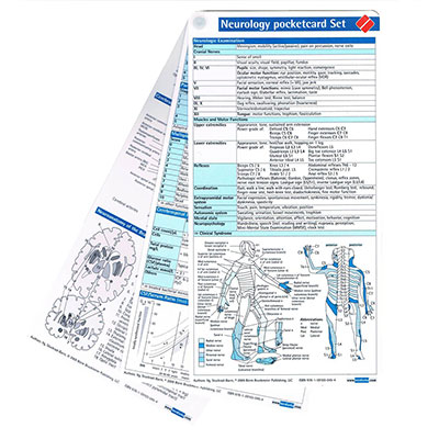 Neurology Pocketcard set