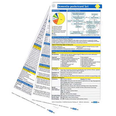 Dementia Pocketcard Set
