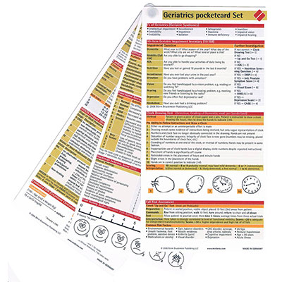 Geriatrics Pocketcard Set
