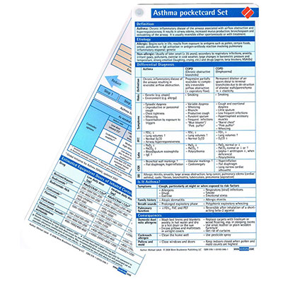 Asthma Pocketcard Set