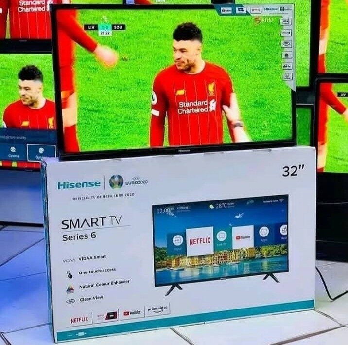 SMART 4K android 32 inch TV now available .
◾️access Netflix, YouTube, Google Movies etc
With free hisense sound bar from 49 inches tv⠀
⠀
◾️ Price :38,000ksh