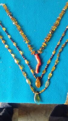 ​Collier personnalisé fabriqué au Mexique, région du Chiapas