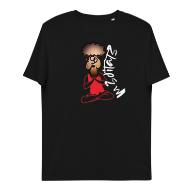 Basshead meditate Unisex organic cotton t-shirt