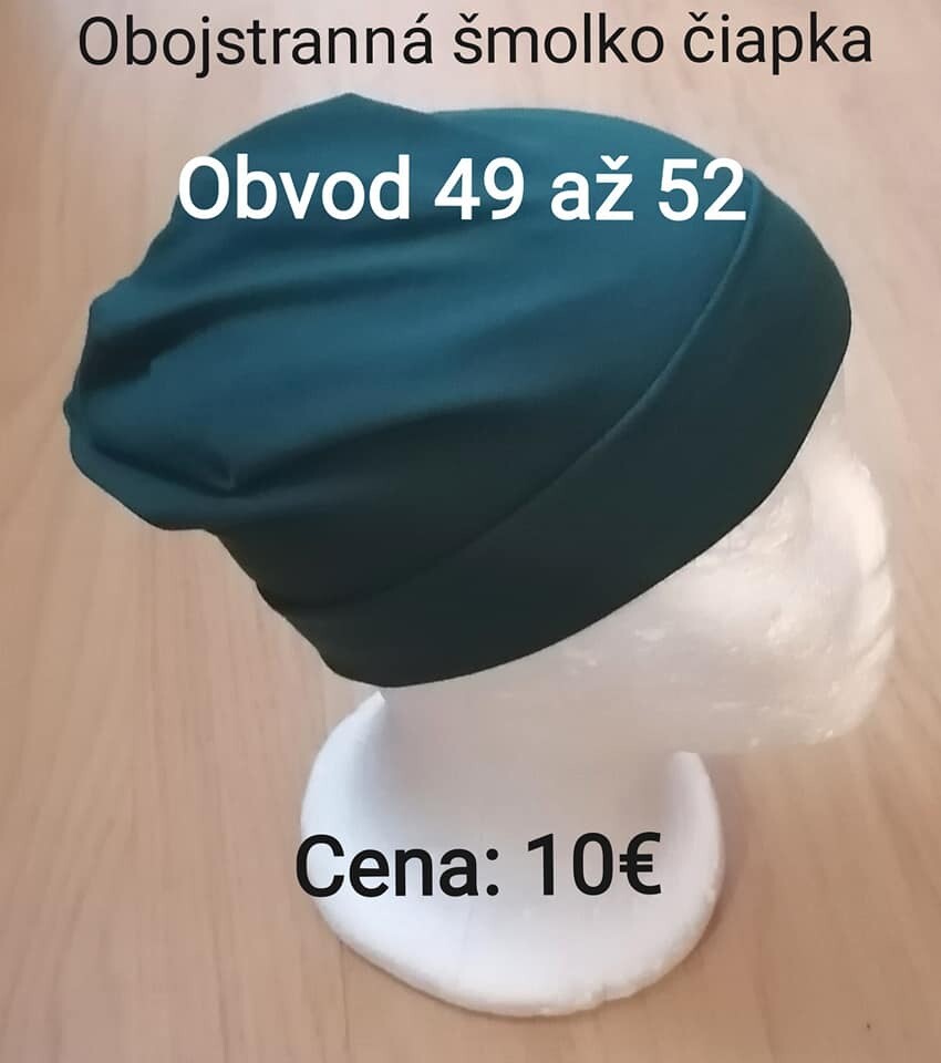 Obojstranná čiapka