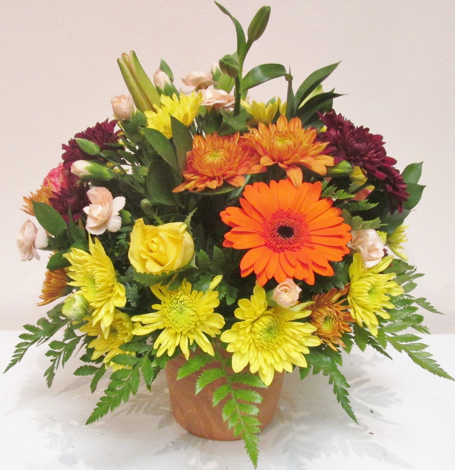 Sunset Posy Bowl