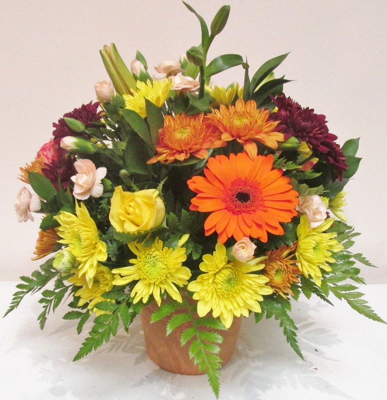 Sunset Posy Bowl