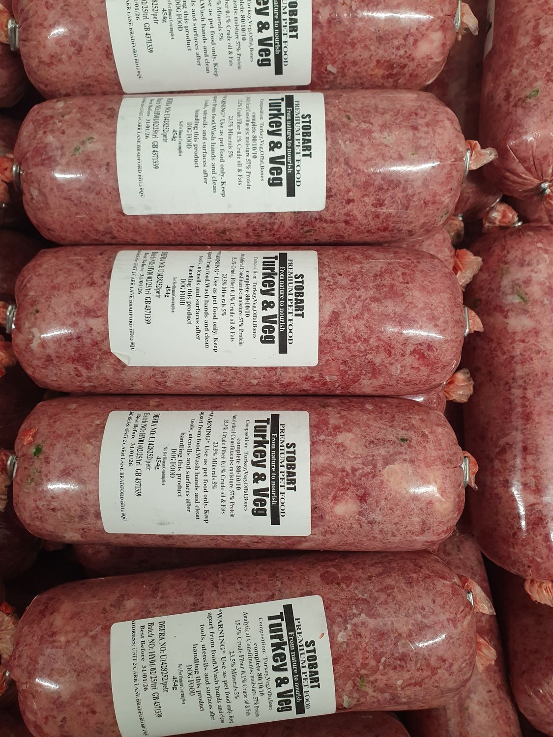 Stobart Raw Turkey & Veg Complete