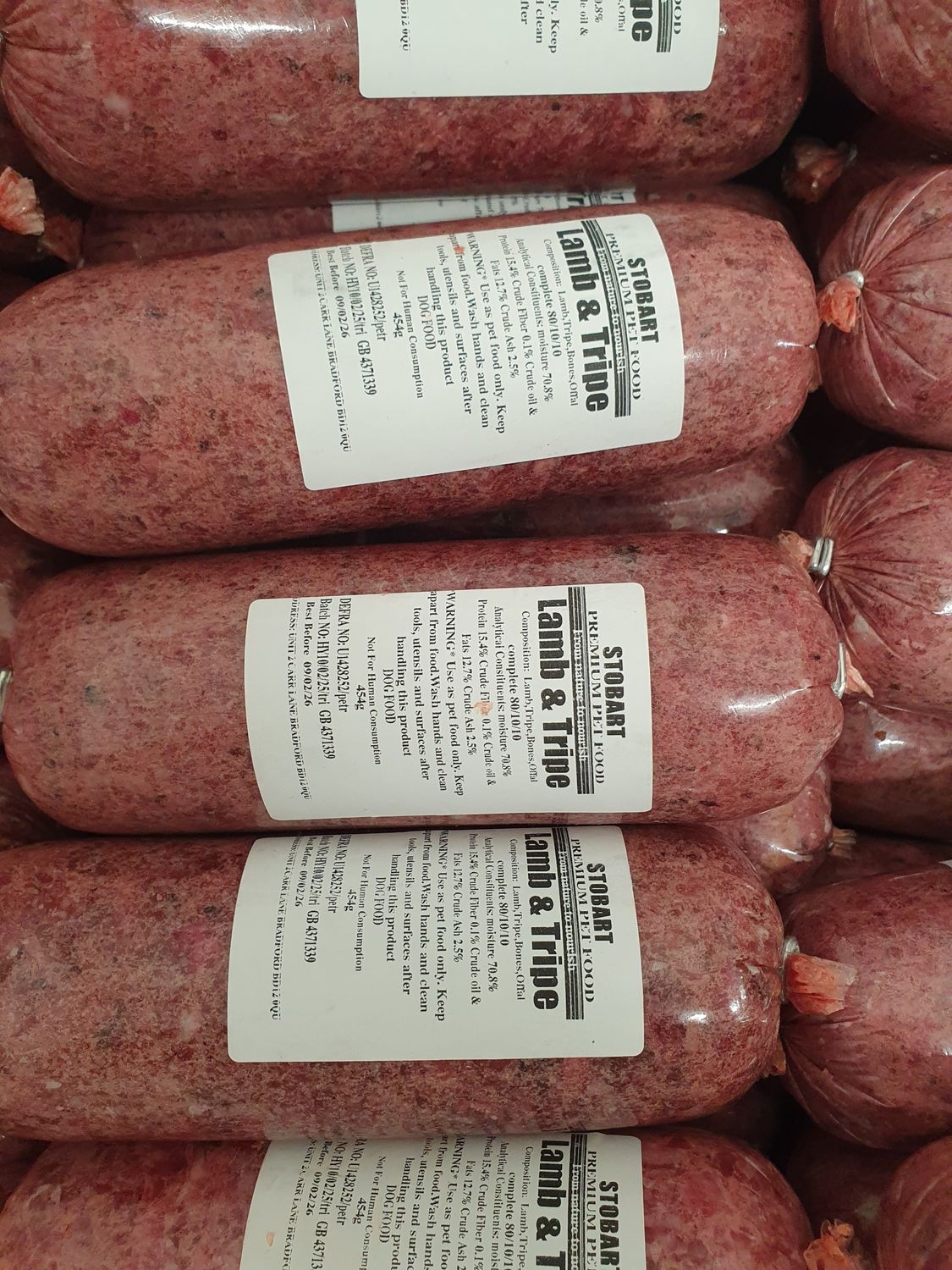 Stobart Raw Lamb & Tripe Complete