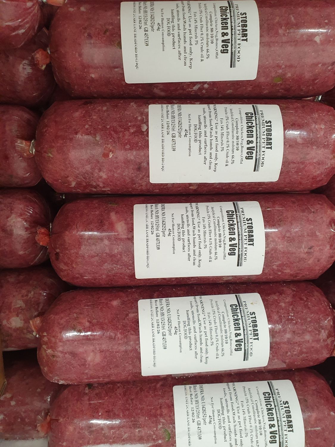 Stobart Raw Chicken & Veg Mince