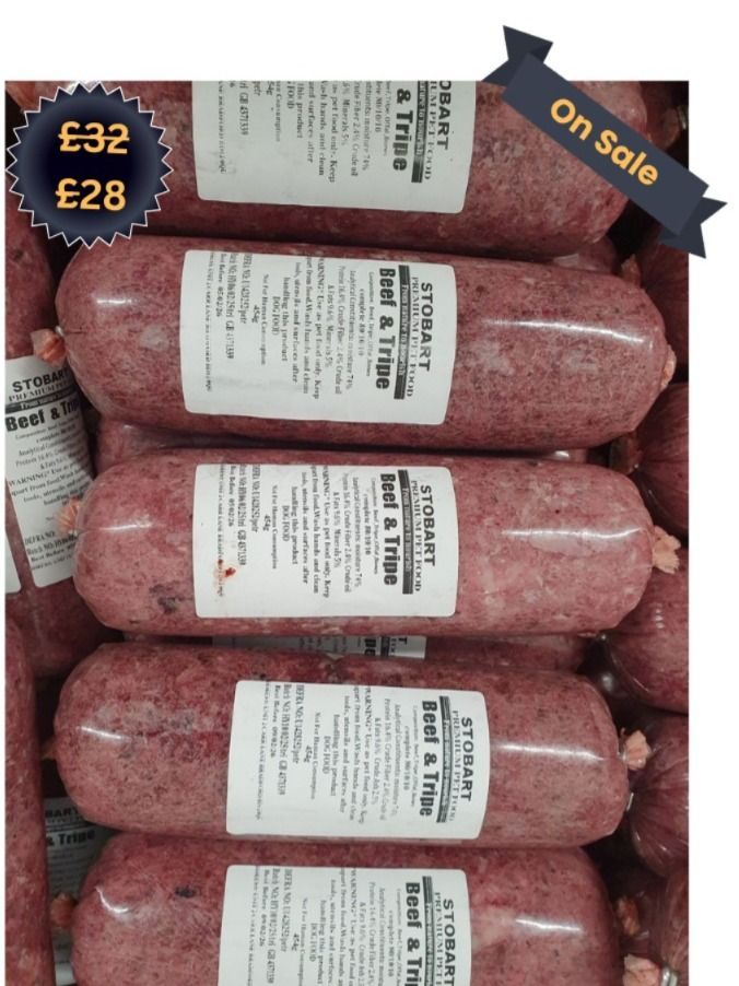 Stobart Raw Beef & Tripe Complete