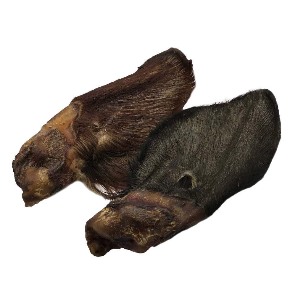 Large Cows Ears With Fur (2 Pieces)