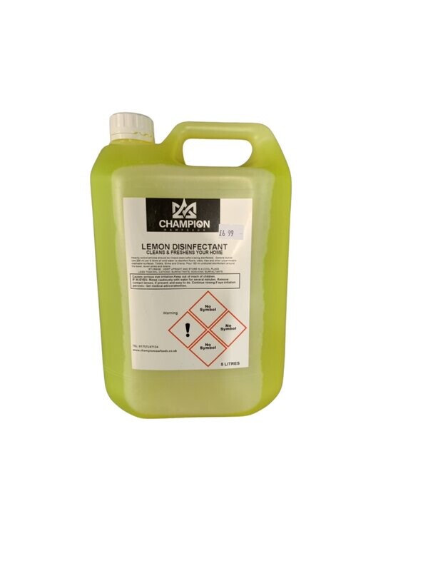 Lemon Disinfectant (5L)