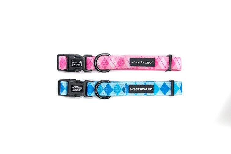 Monstar Wear Golfing Blue Collar - Large