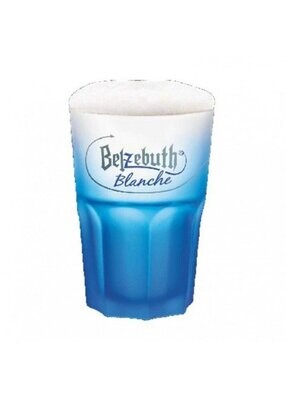 Verre a bière Belzebuth bleu pour Belzebuth blanche 25cl