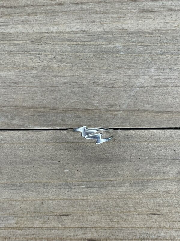 Anillo BACK IN SILVER ajustable