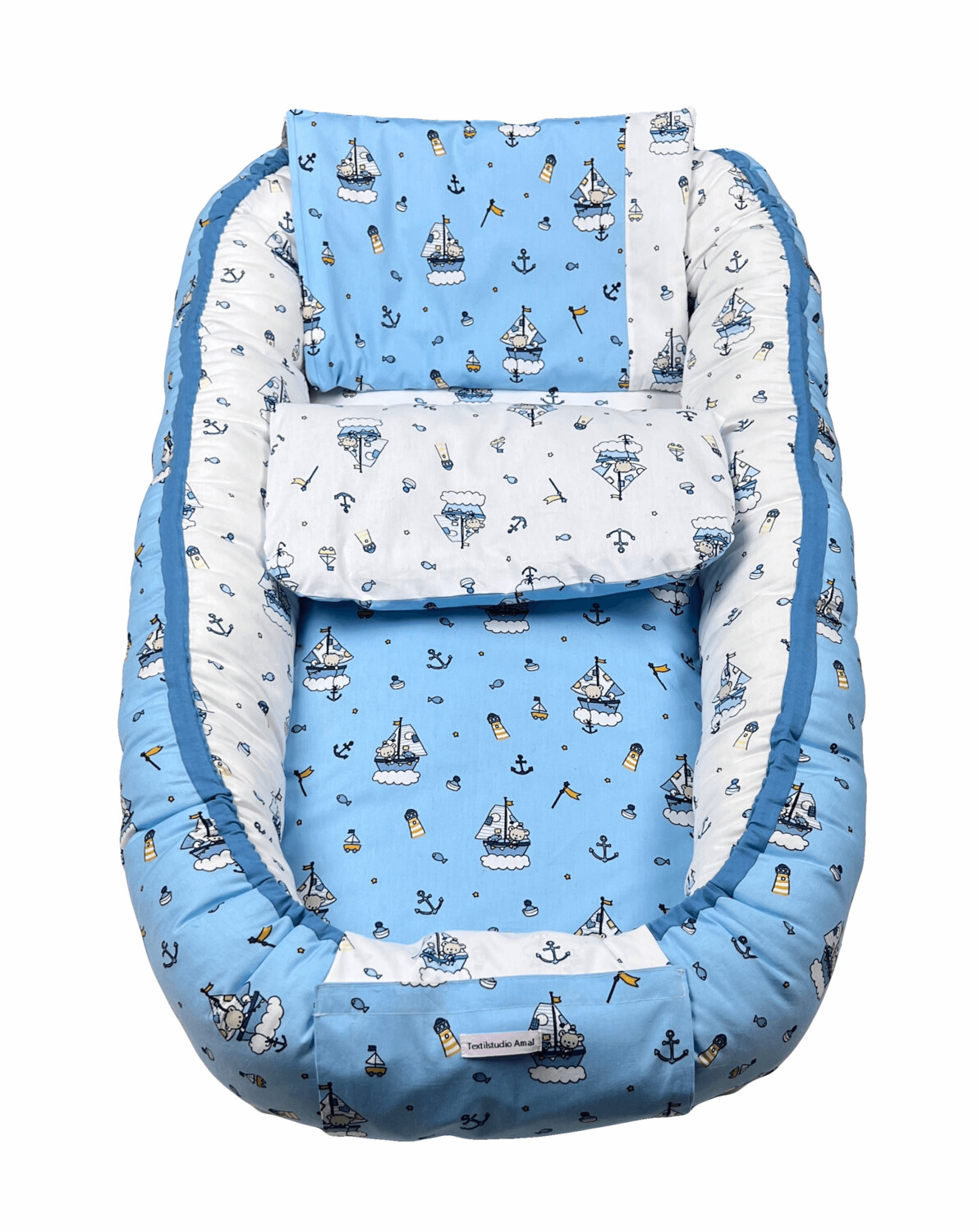 Babynestchen "Marine"