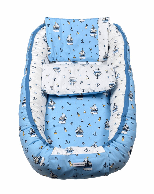 Babynestchen "Marine"