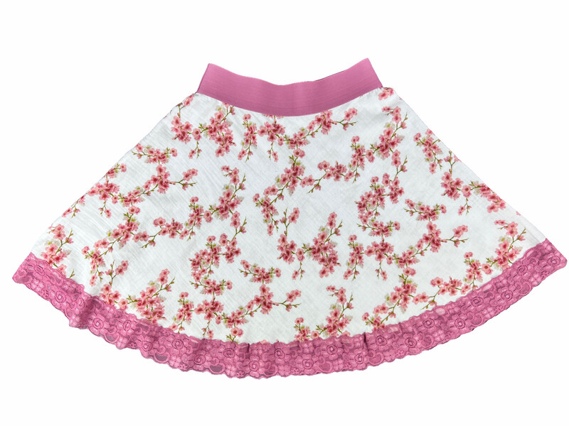 Kinderrock Kirschblütenmuster