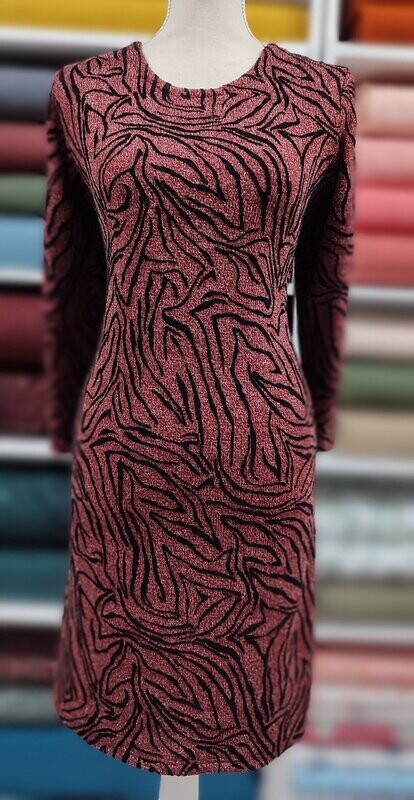 Kleid Stretch mit  Glitzer