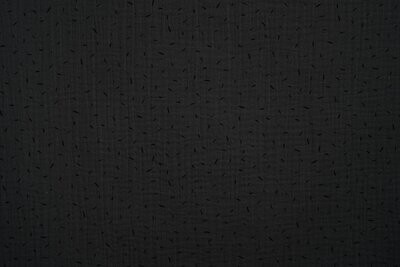Baumwolle Musselinstoff Print-Graublau mit kurzen Streifen 140 cm