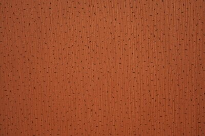 Baumwolle Musselinstoff Braun mit kurzen Streifen 140cm