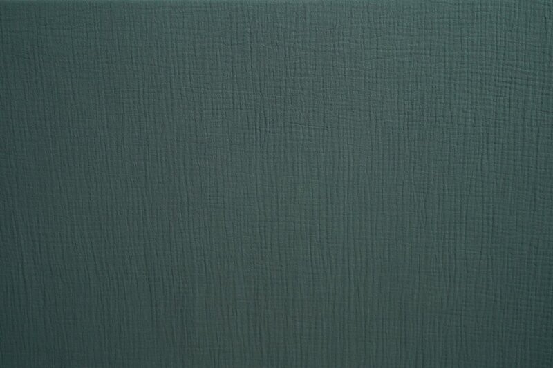 Baumwolle Musselinstoff Grünblau Baumwolle Musselinstoff Grünblau