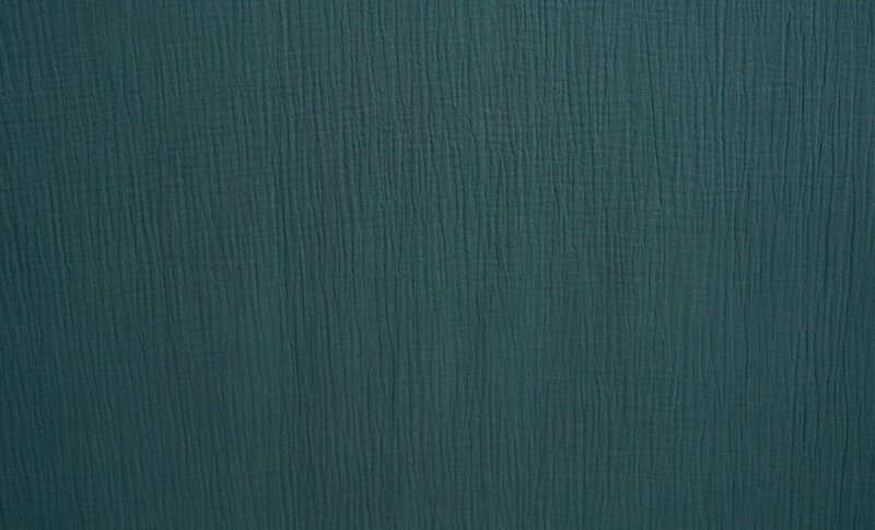 Baumwolle Musselinstoff Ozeanblau Baumwolle Musselinstoff Ozeanblau