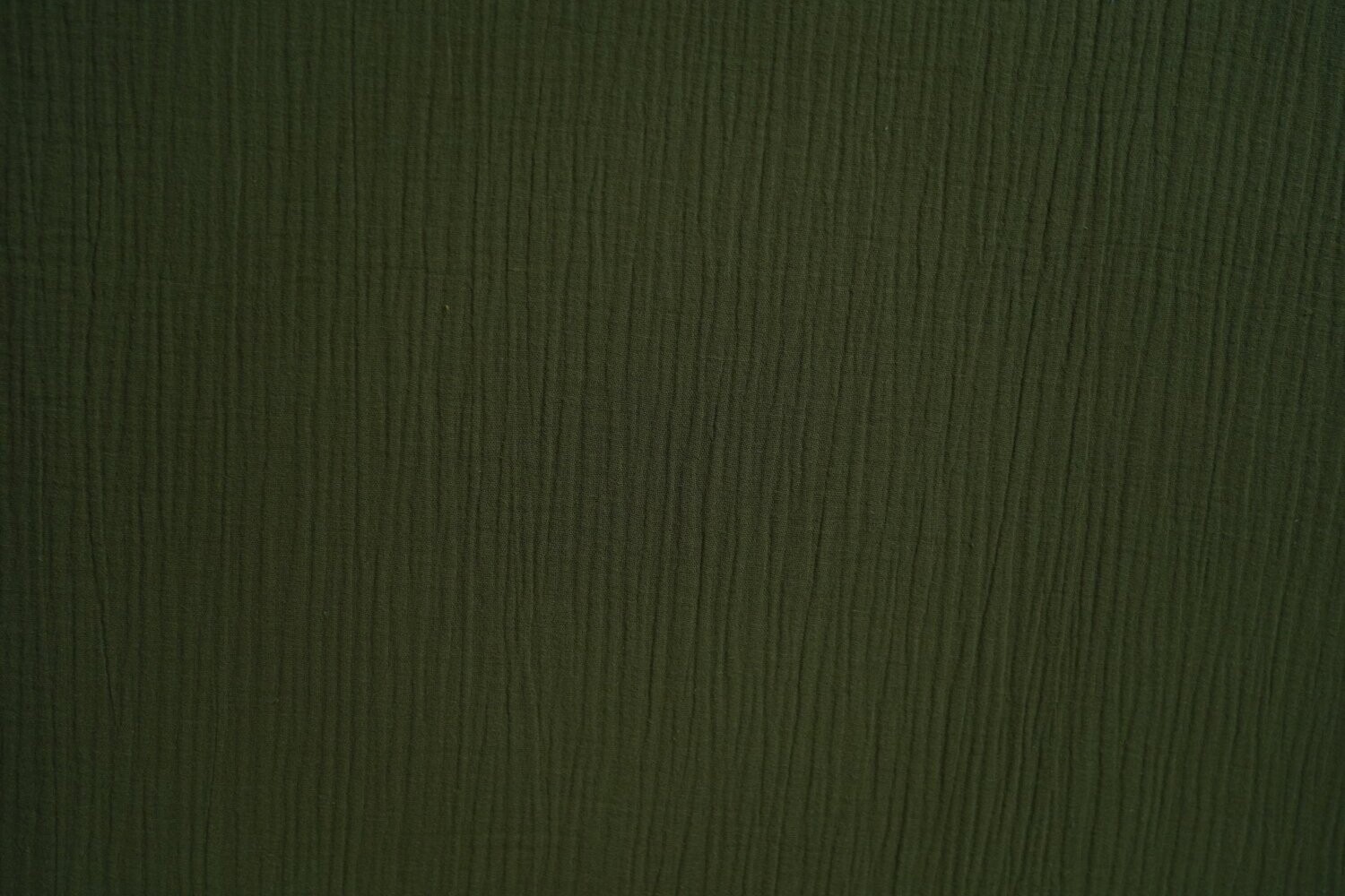 Baumwolle Musselinstoff Olivgrün